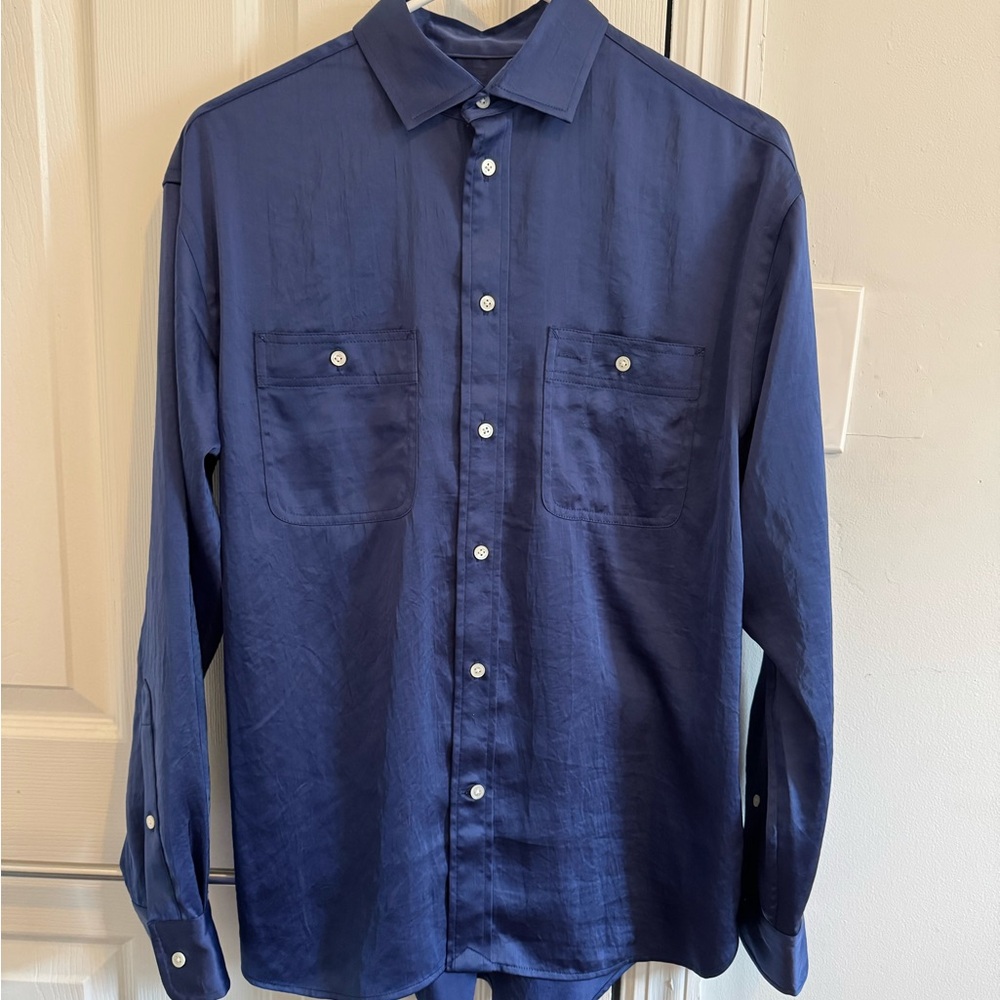 Polo by Ralph Lauren Blue Casual Button Down Shirt